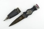 Sgian Dubh - Amethyst